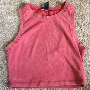 Forever 21 Red Crop Top
